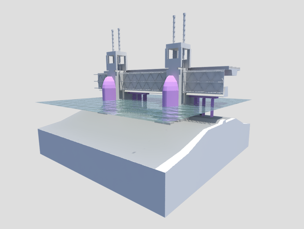 Oosterschelde-getijden-centrale